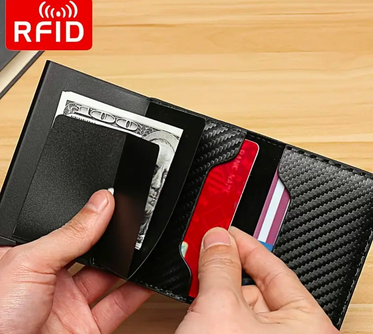 MagLock Pop-Up Wallet Pro- RFID Secure