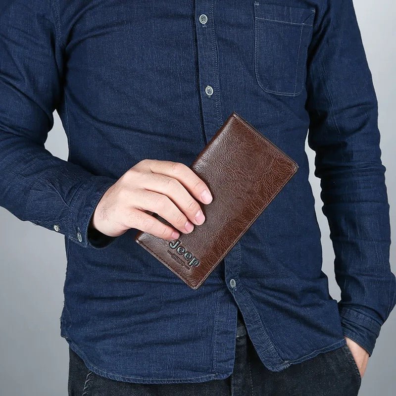 Versatile Long Premium PU Leather Wallet - Soft, Stylish, Smart - Style Lounge