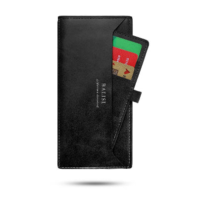 Balisi Long Wallet/Clutch in Synthetic Leather - STYLE LOUNGE