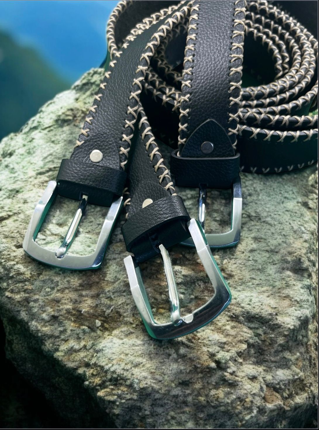 ThreadEdge Hand Crafted Genuine Leather Belt