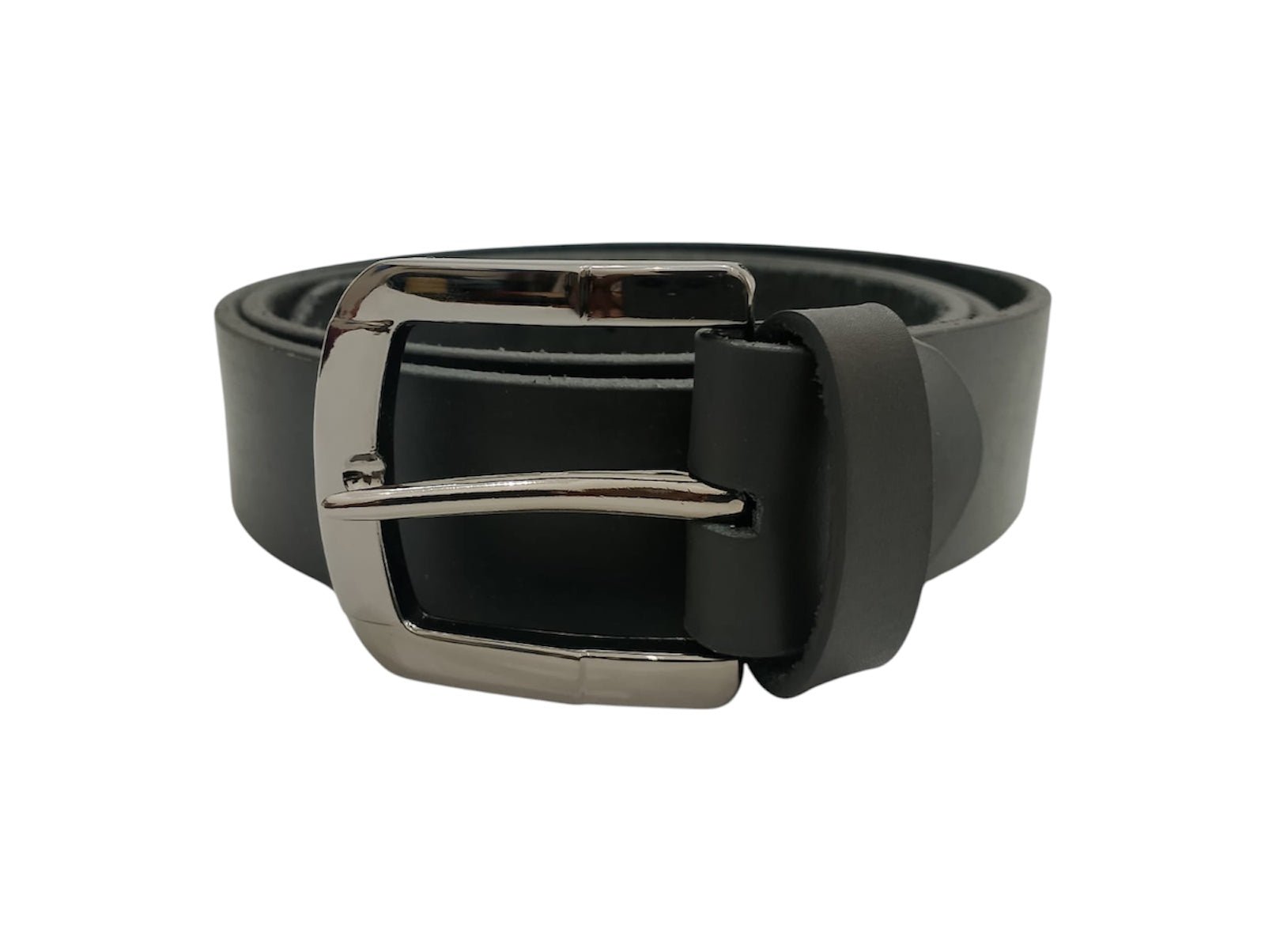 Classic Genuine Leather Belt - Premium Design with Steel Buckle - STYLE LOUNGE