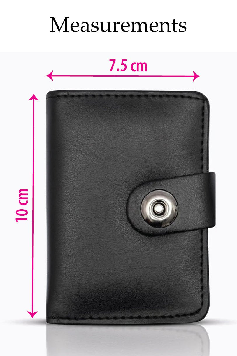 EliteLock Trifold Sheep Leather Wallet - STYLE LOUNGE