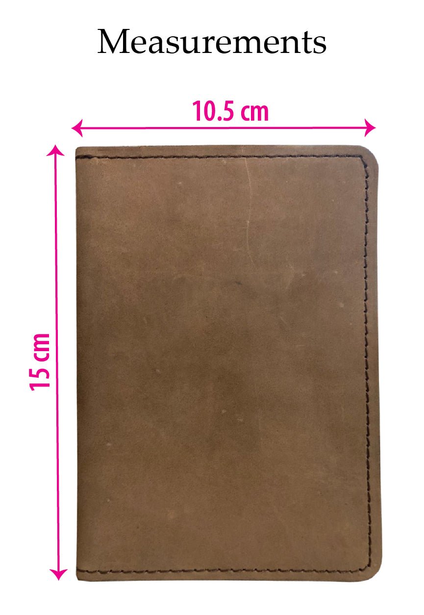 Heritage Leather Passport Size Wallet - STYLE LOUNGE