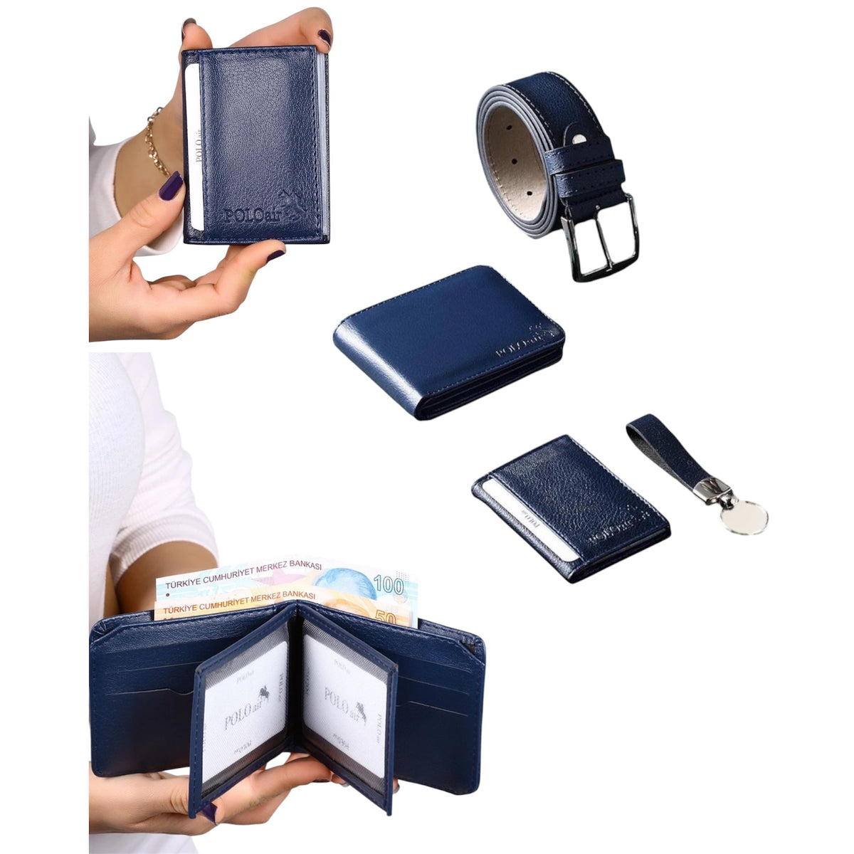 Navy Blue Luxe Elegant Gift Box