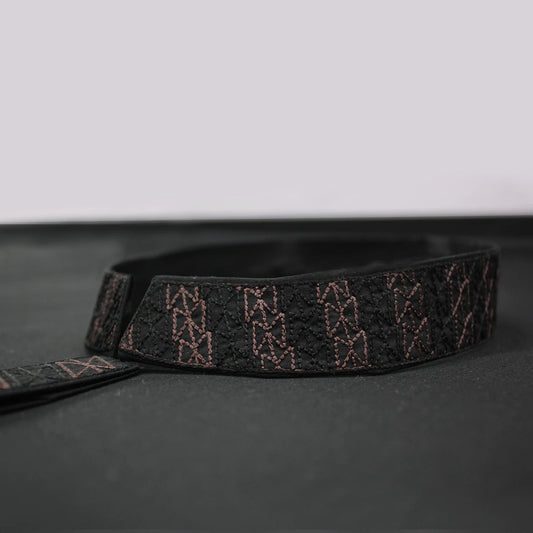 EU001 Black Embroidery Suiting