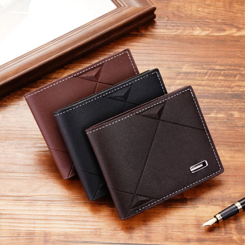 British Retro Slimfold leather wallet ( L10 )
