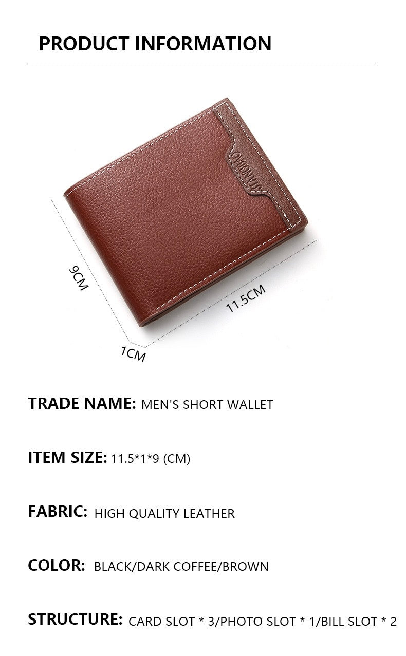 UrbanTex Men’s Short Wallet L19