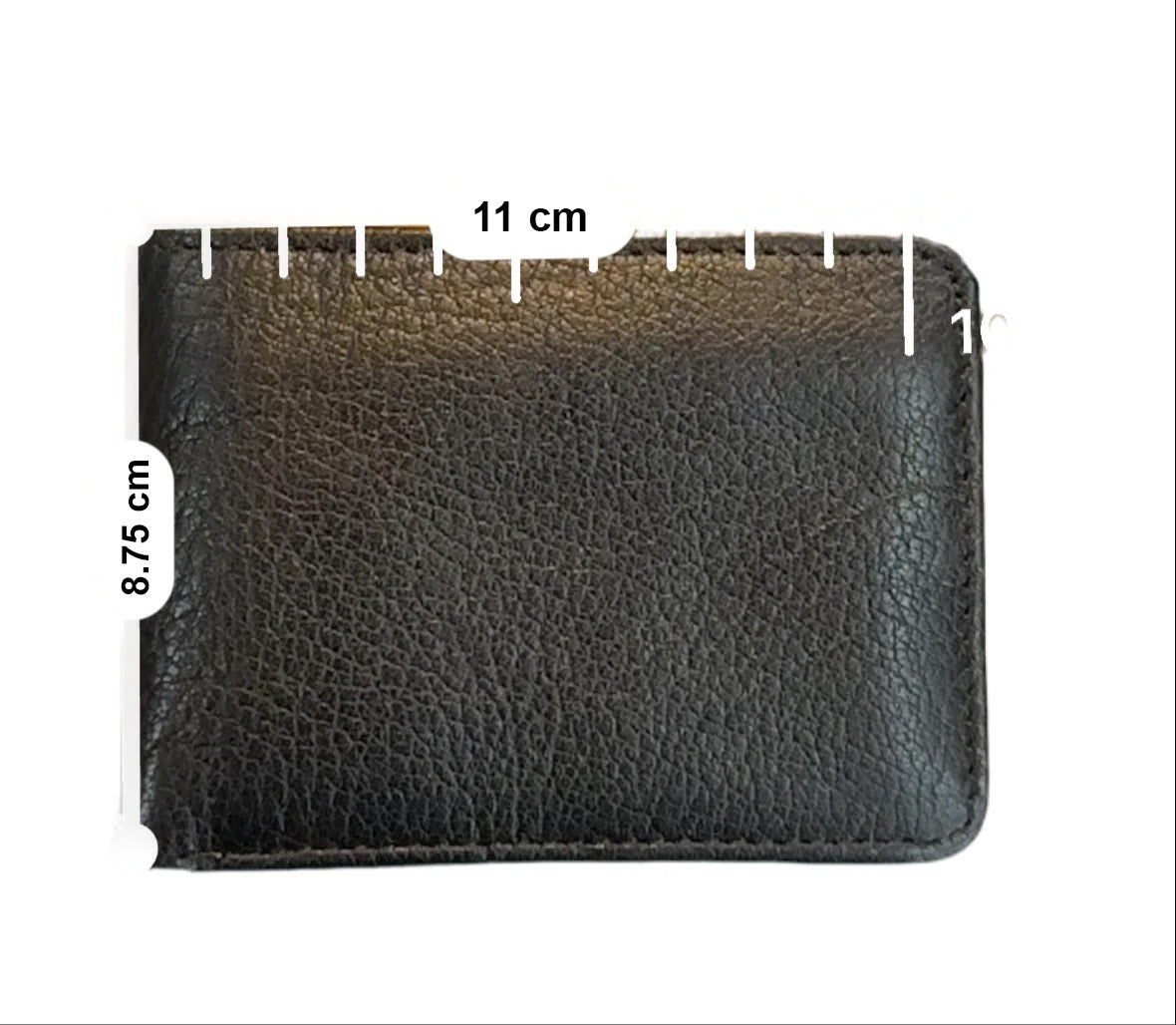 Slimline Baby Buffalo Material Smart Wallet with ID Card Holder- Leader Collection - Style Lounge