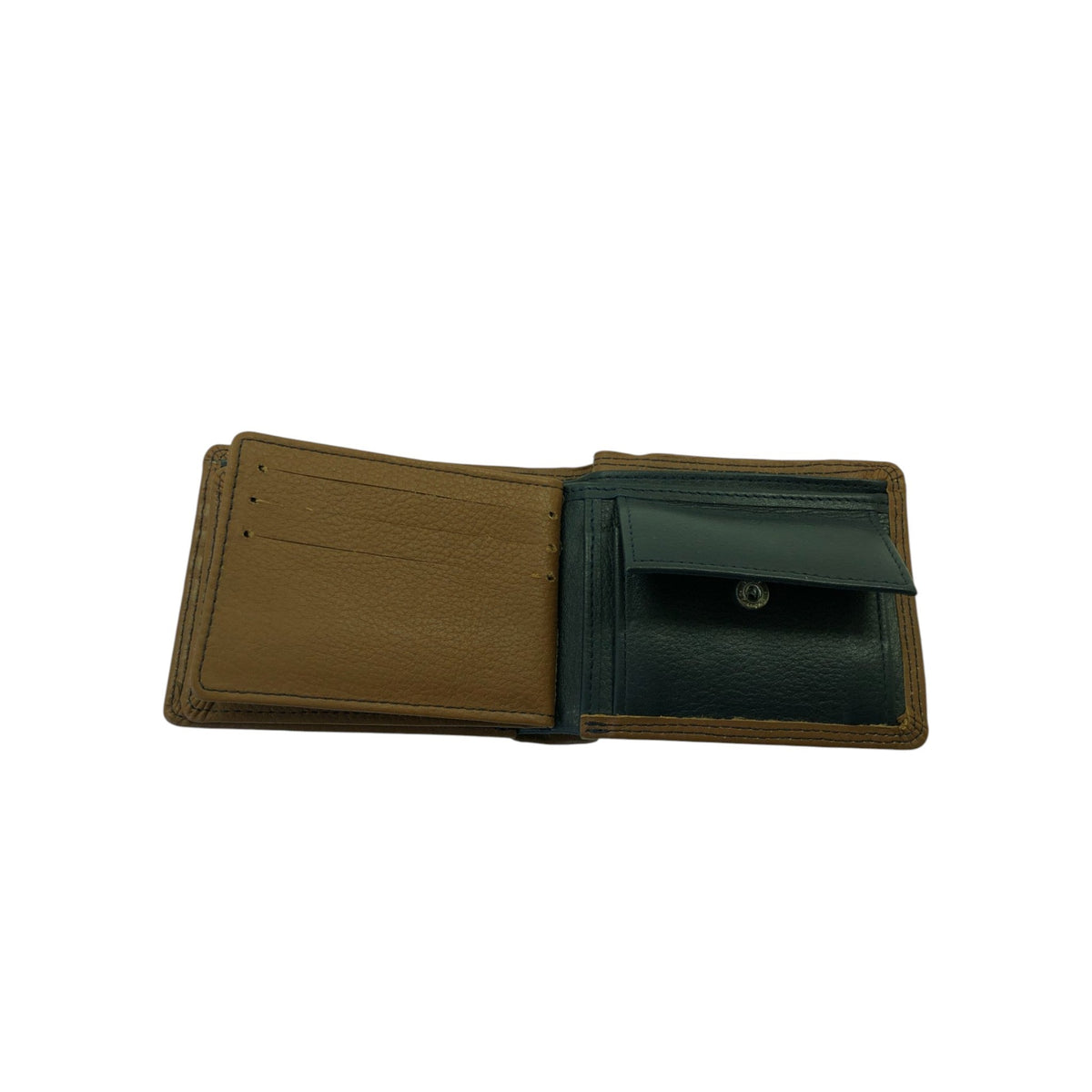 Royal Contrast Double-Stitch Wallet - Style Lounge
