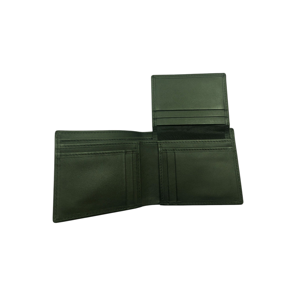 Pure Black InkFold Leather Wallet (Card Master)