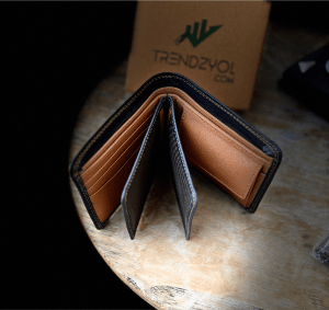Royal Contrast Double-Stitch Wallet - Style Lounge