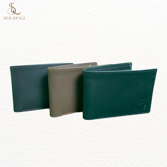 Genuine 100% Premium Quality Slim Wallet for Men (WITHOUT ZIP)