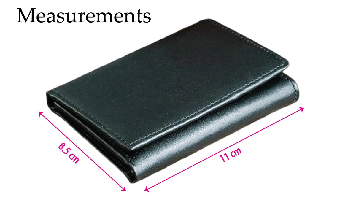 Ultimate Slimline Trifold Leather Wallet - Style Lounge