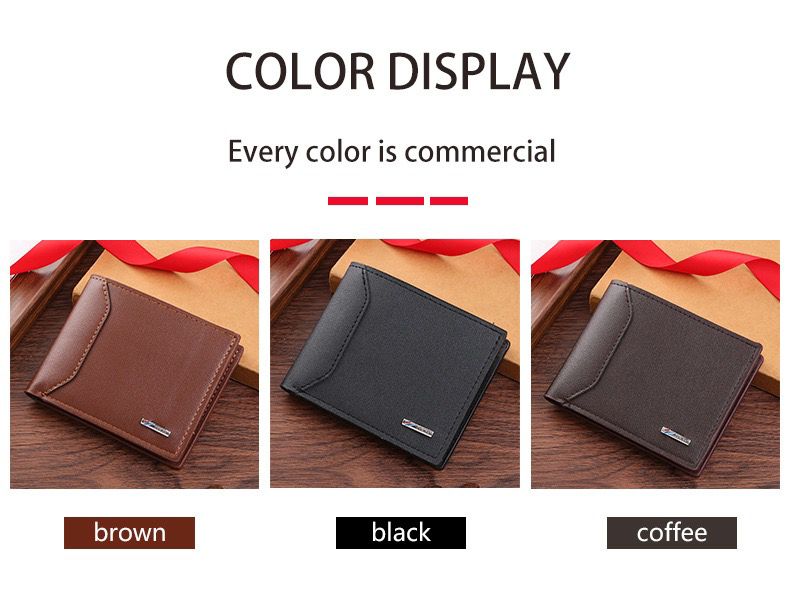 Modern Edge Wallet , fashionable and casual (L70)