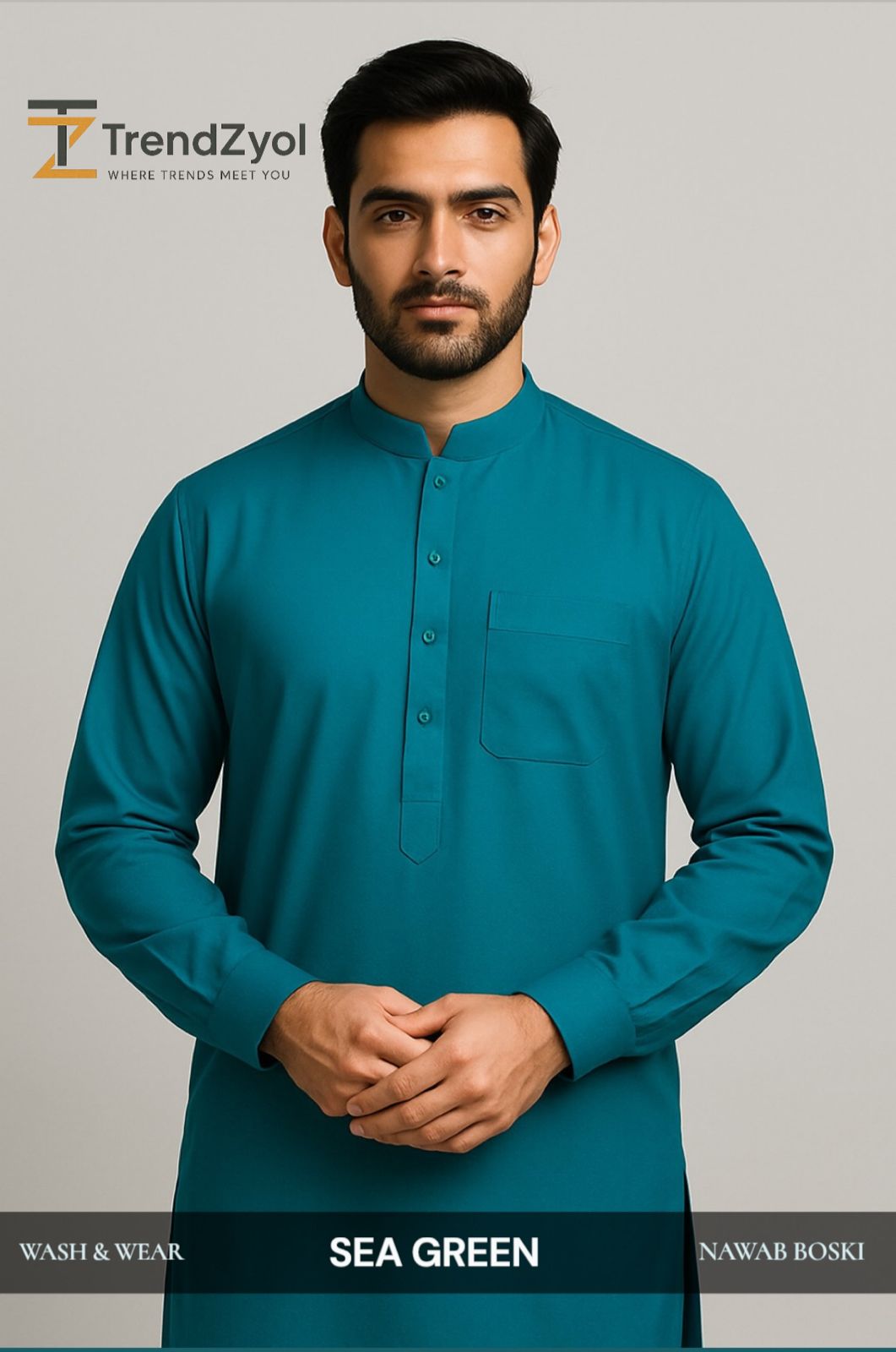 Nawab Boski | Sea Green
