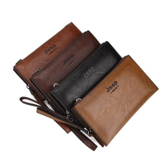 Versatile Zip Long PU Leather Wallet - Soft, Stylish, Comfortable - Style Lounge