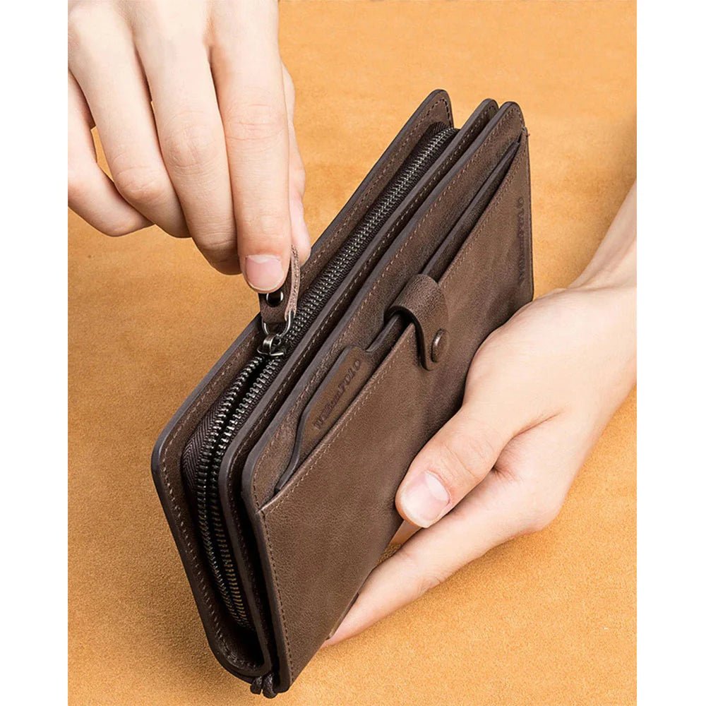 SlimSecure Urban ZipMate Organizer Wallet - Style Lounge