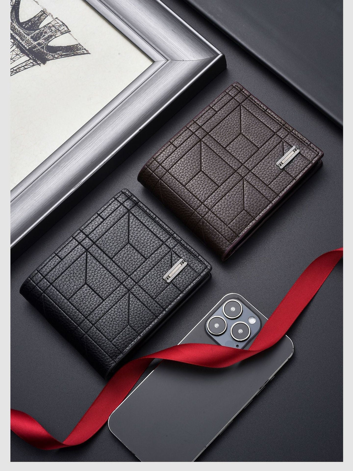 Faux Leather Smart Wallet (L12)