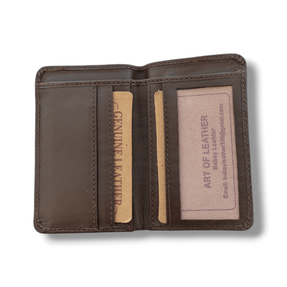 Slimline Genuine Leather Smart Card Holder - Style Lounge