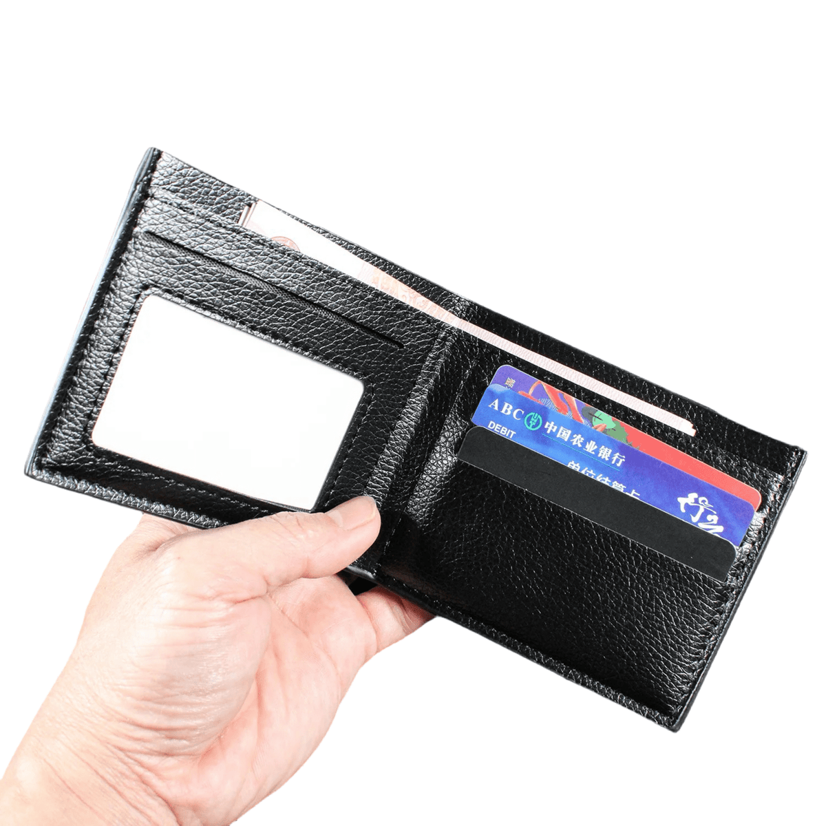Sleek PU Leather Smart Wallet - Style Lounge