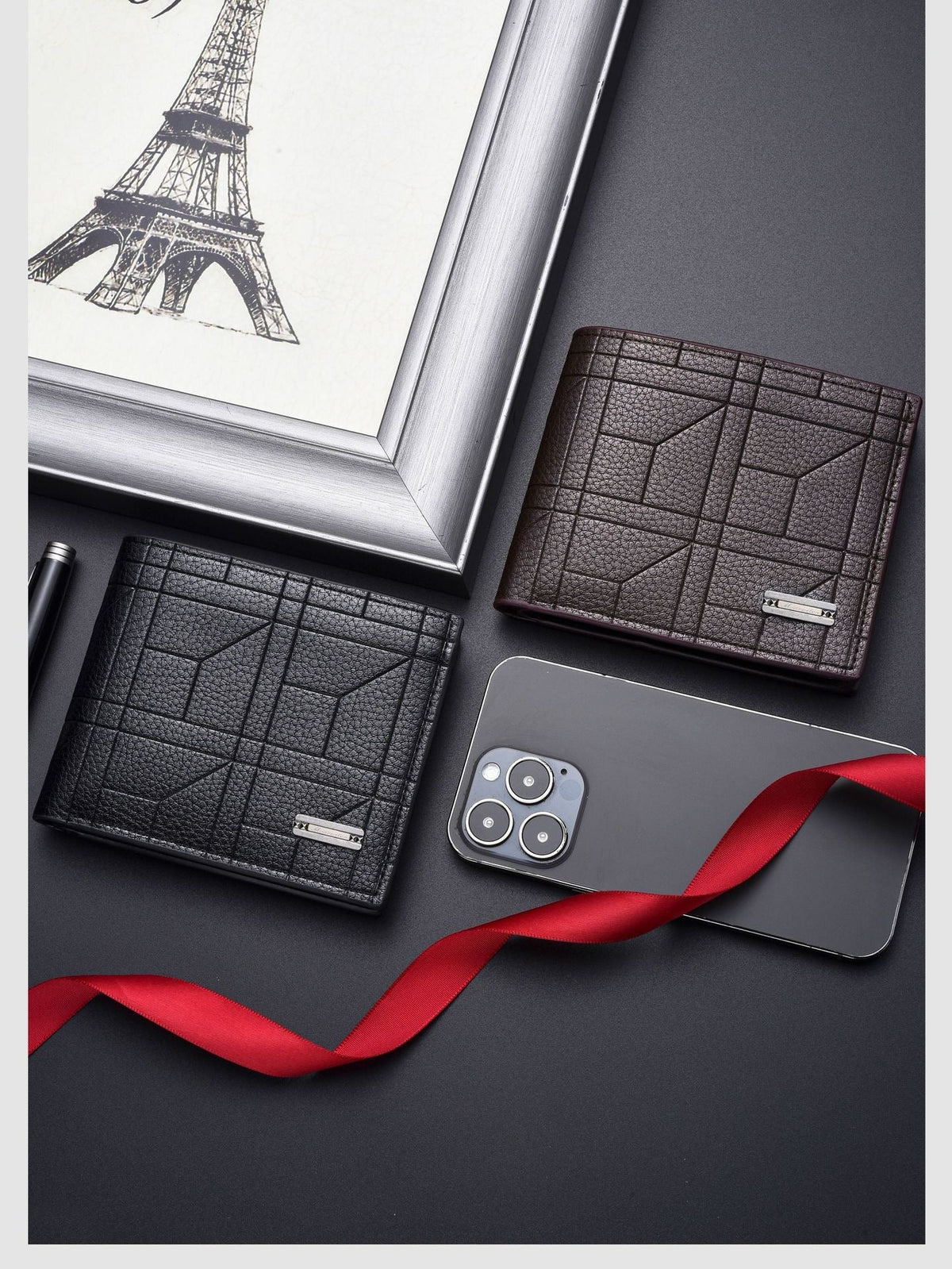 Faux Leather Smart Wallet (L12)