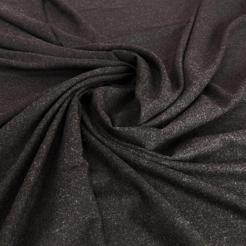 Premium Blended Wool Fabric-Chocolate Brown - Style Lounge