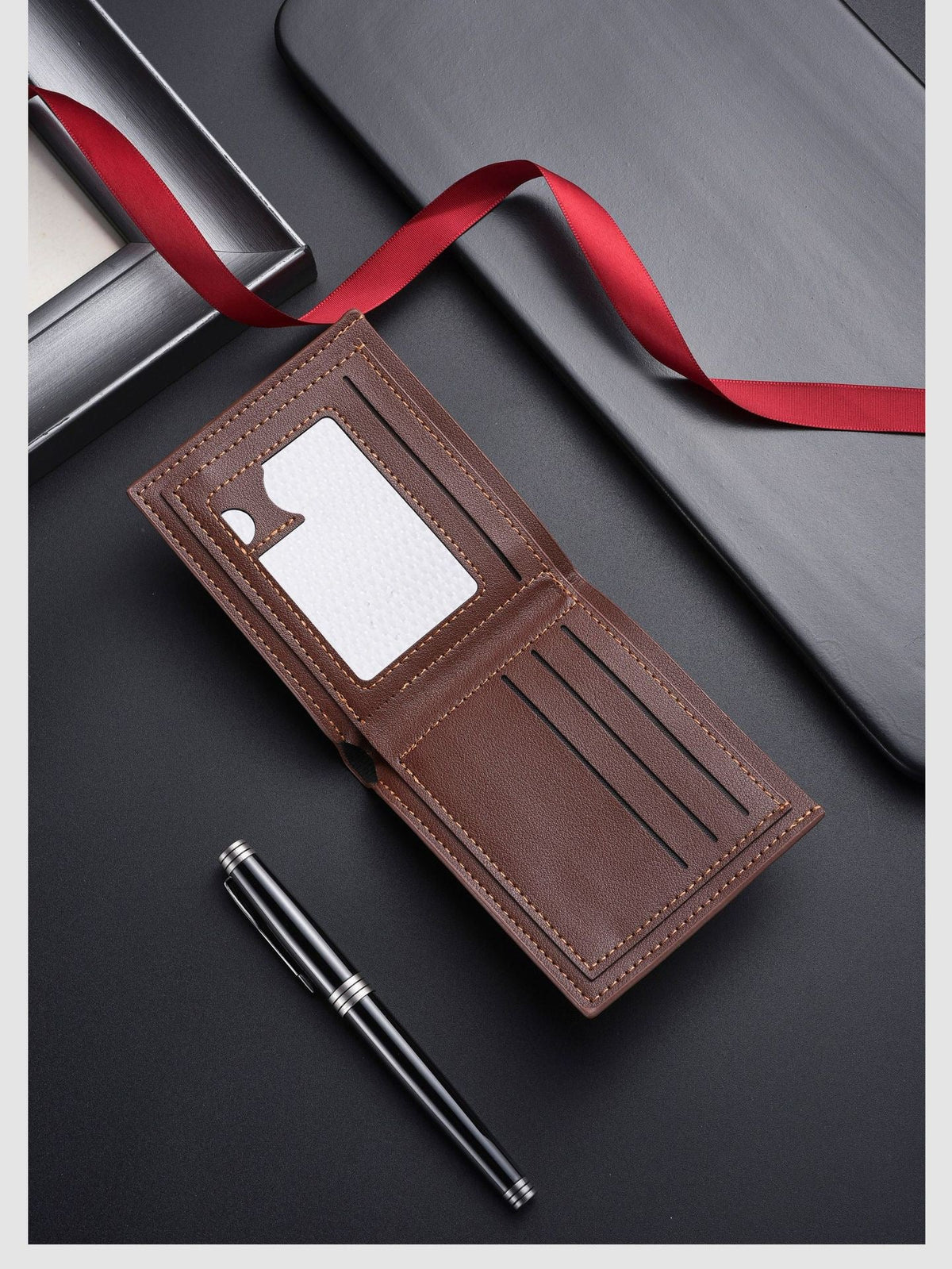 Faux Leather Smart Wallet (L12)