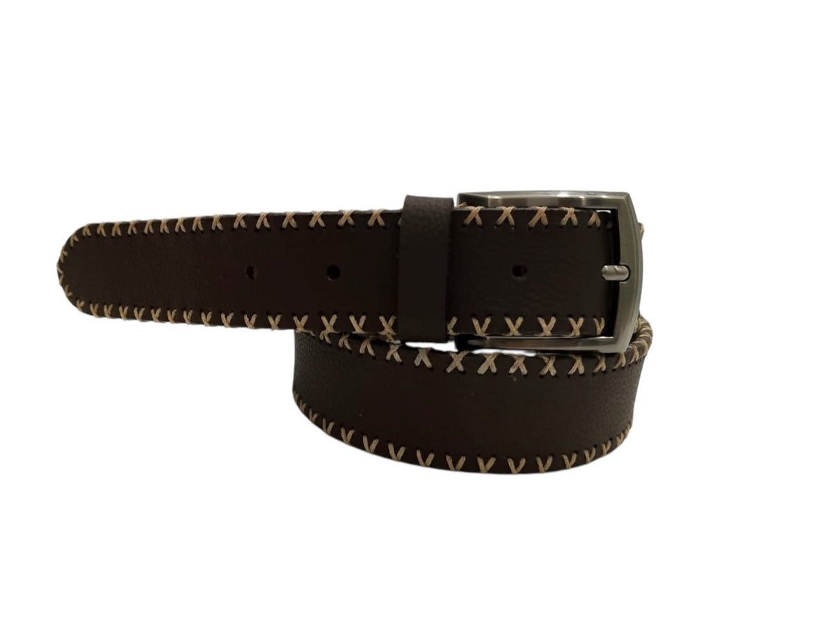 ThreadEdge Hand Crafted Genuine Leather Belt - Style Lounge