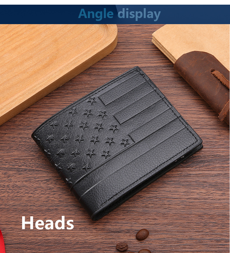 Freedom Bifold men's leather wallet ( L86)