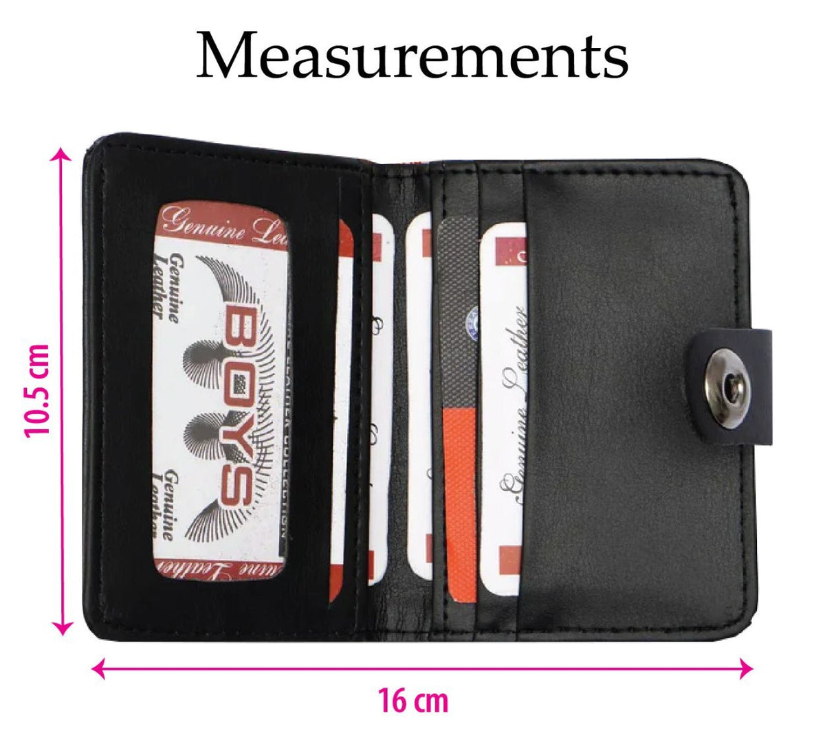 EliteLock Trifold Sheep Leather Wallet - Style Lounge