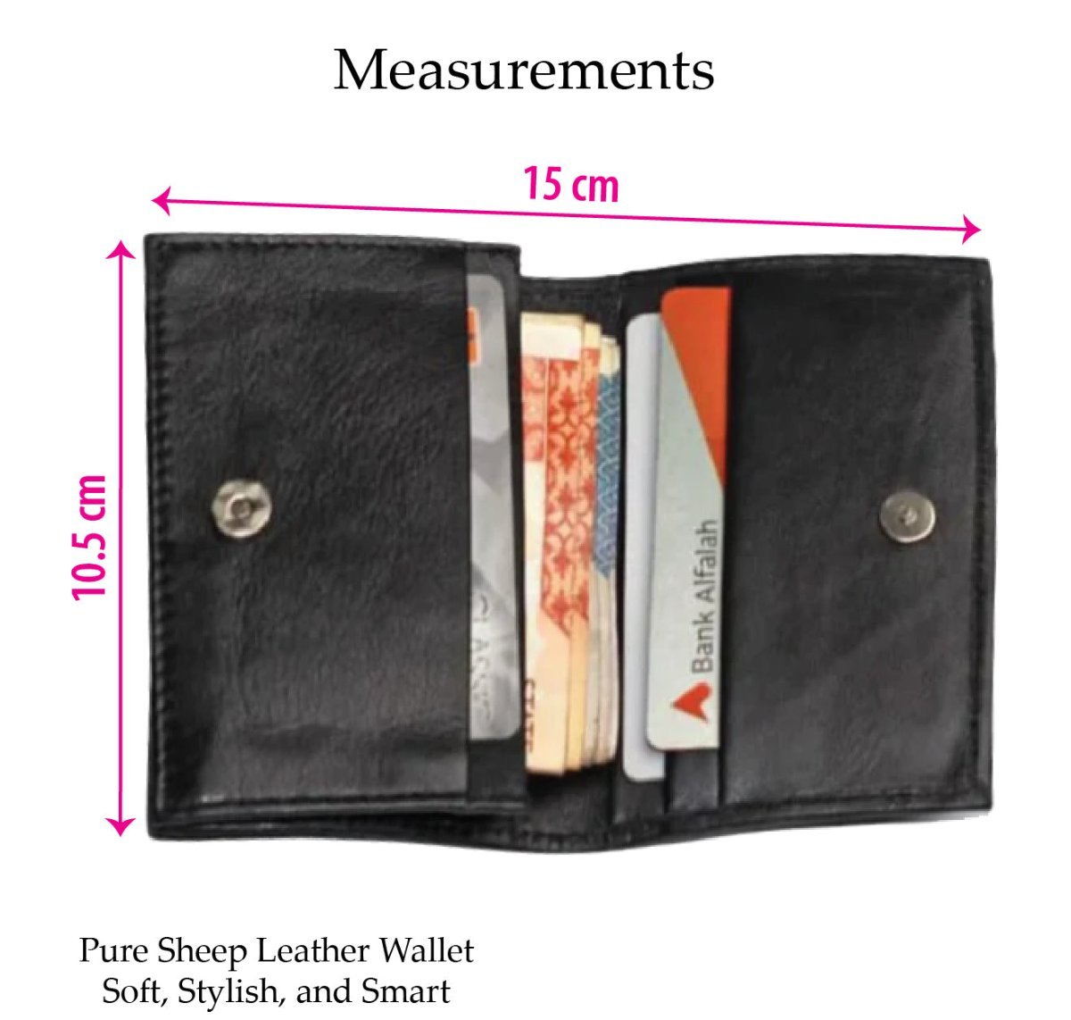 Sheep Leather Wallet - Soft, Stylish, and Smart - Style Lounge