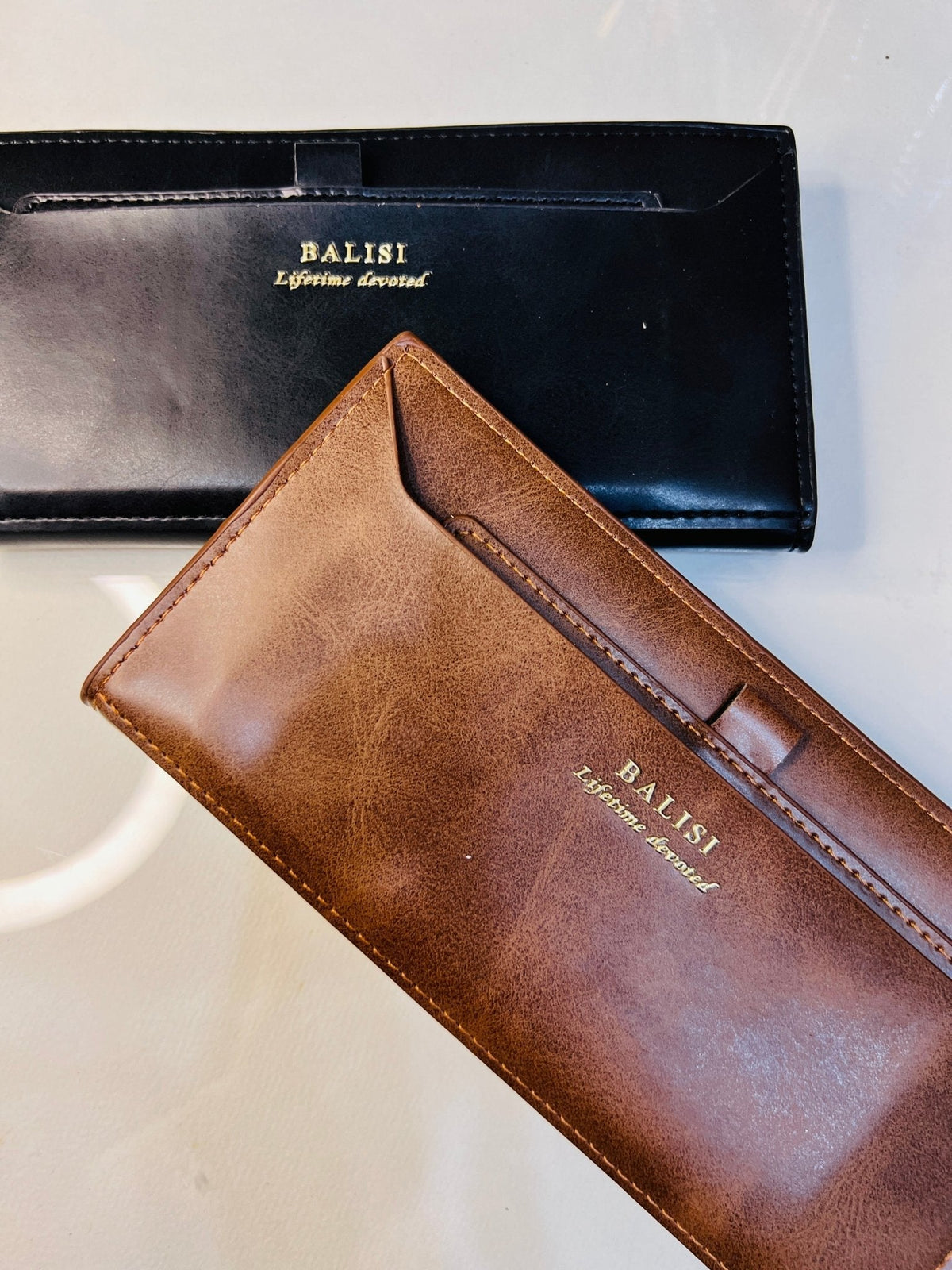 Balisi Long Wallet/Clutch in Synthetic Leather - STYLE LOUNGE