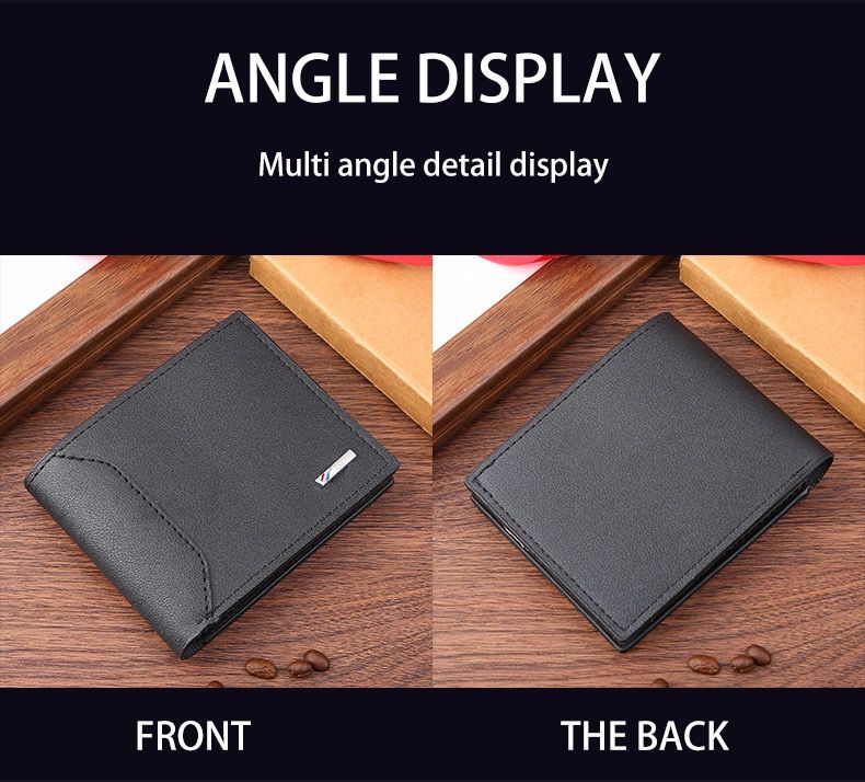 Modern Edge Wallet , fashionable and casual (L70)
