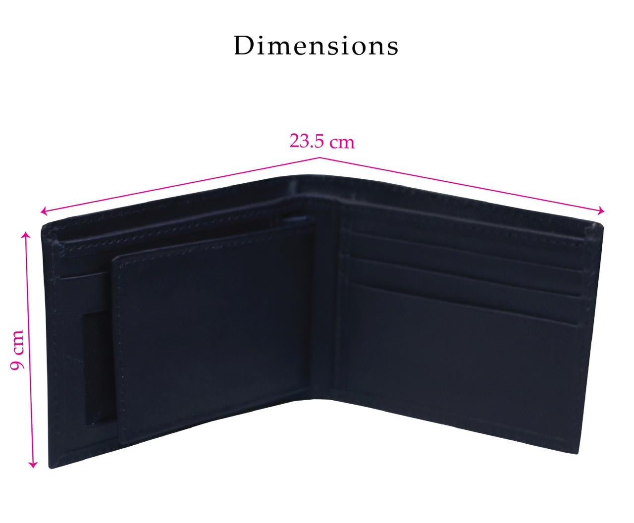 Dual - Function Genuine Leather Wallet with Removable Card Holder - STYLE LOUNGE