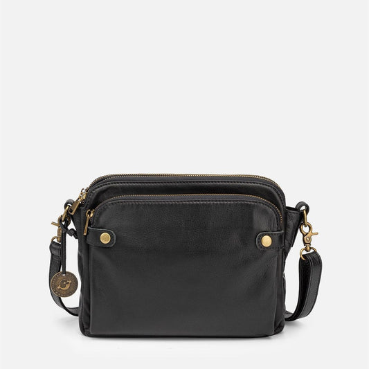European And American Retro Three-layer Leather Messenger Bag - Style Lounge