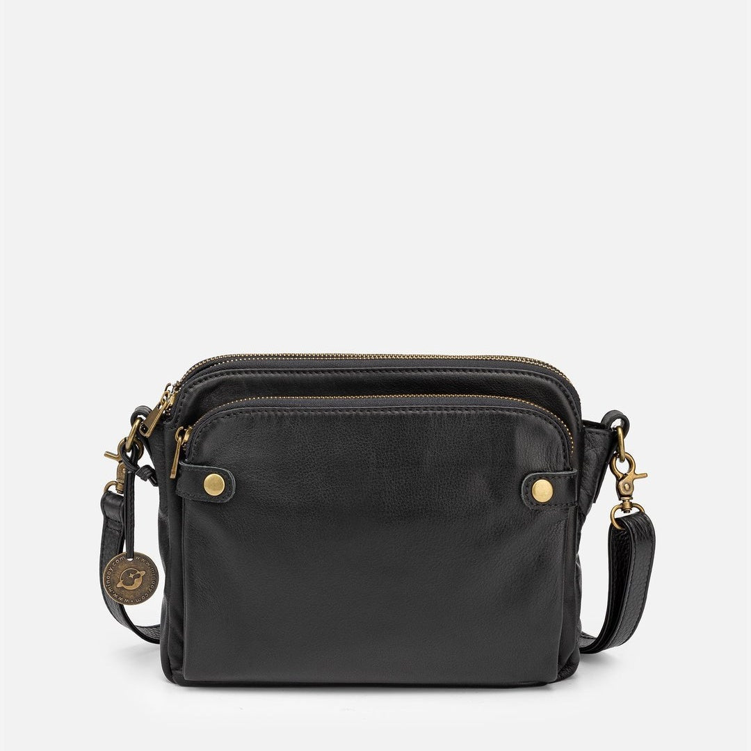 European And American Retro Three - layer Leather Messenger Bag - STYLE LOUNGE