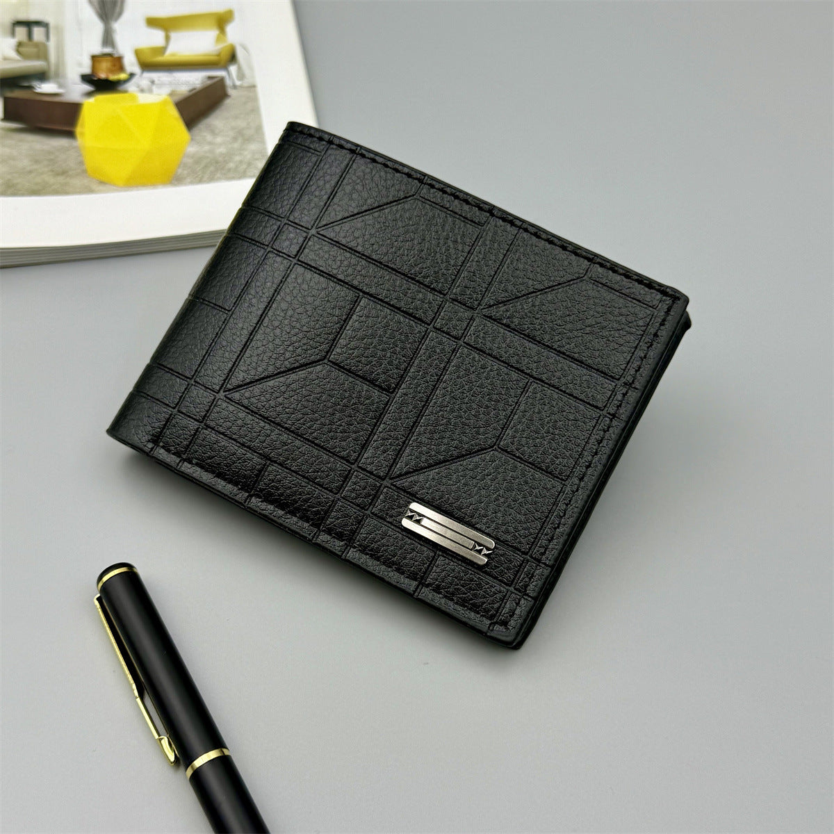 Faux Leather Smart Wallet (L12)