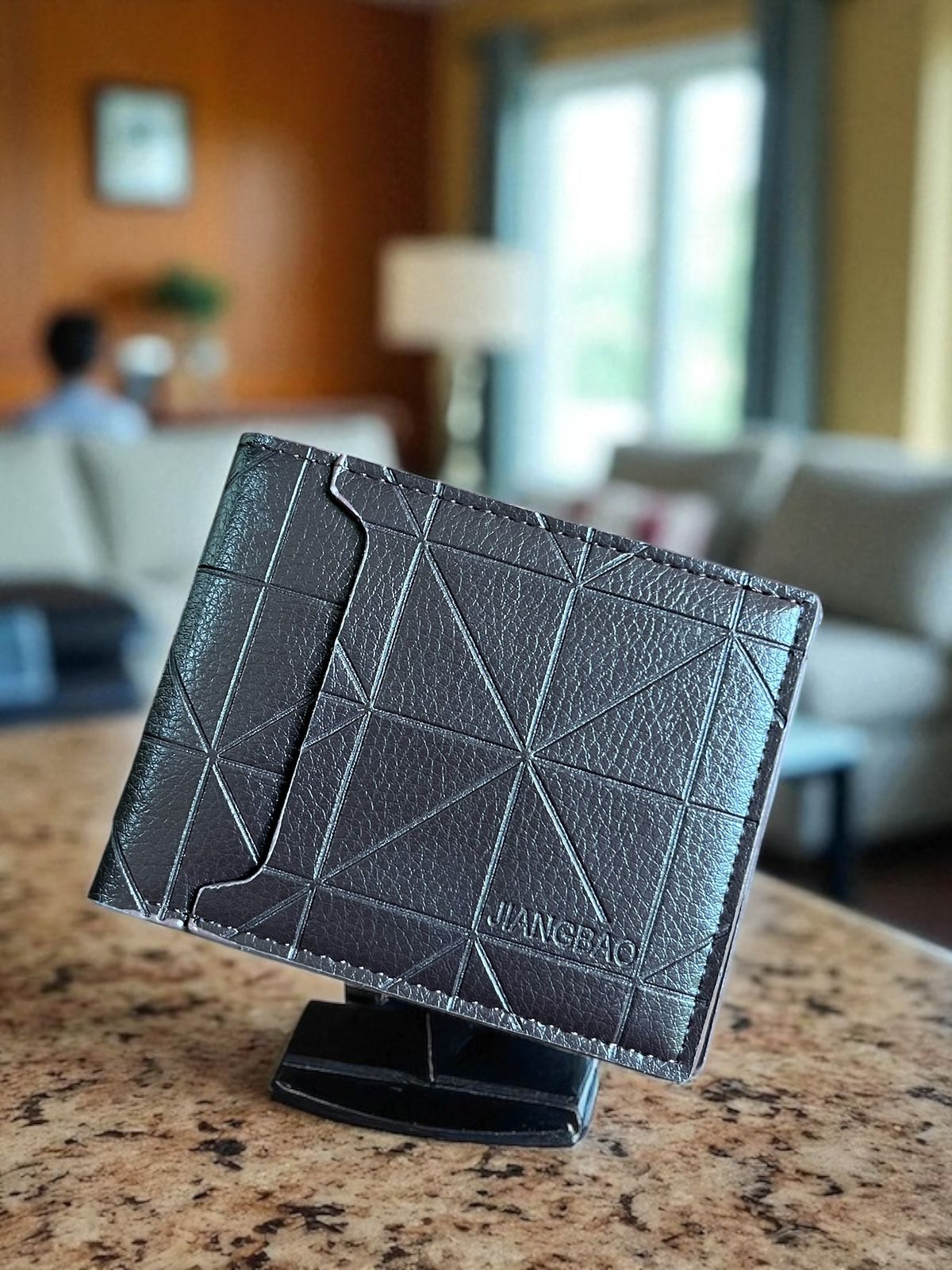 STYLE LOUNGE GeoEdge Leather wallet, Daily use (L115)