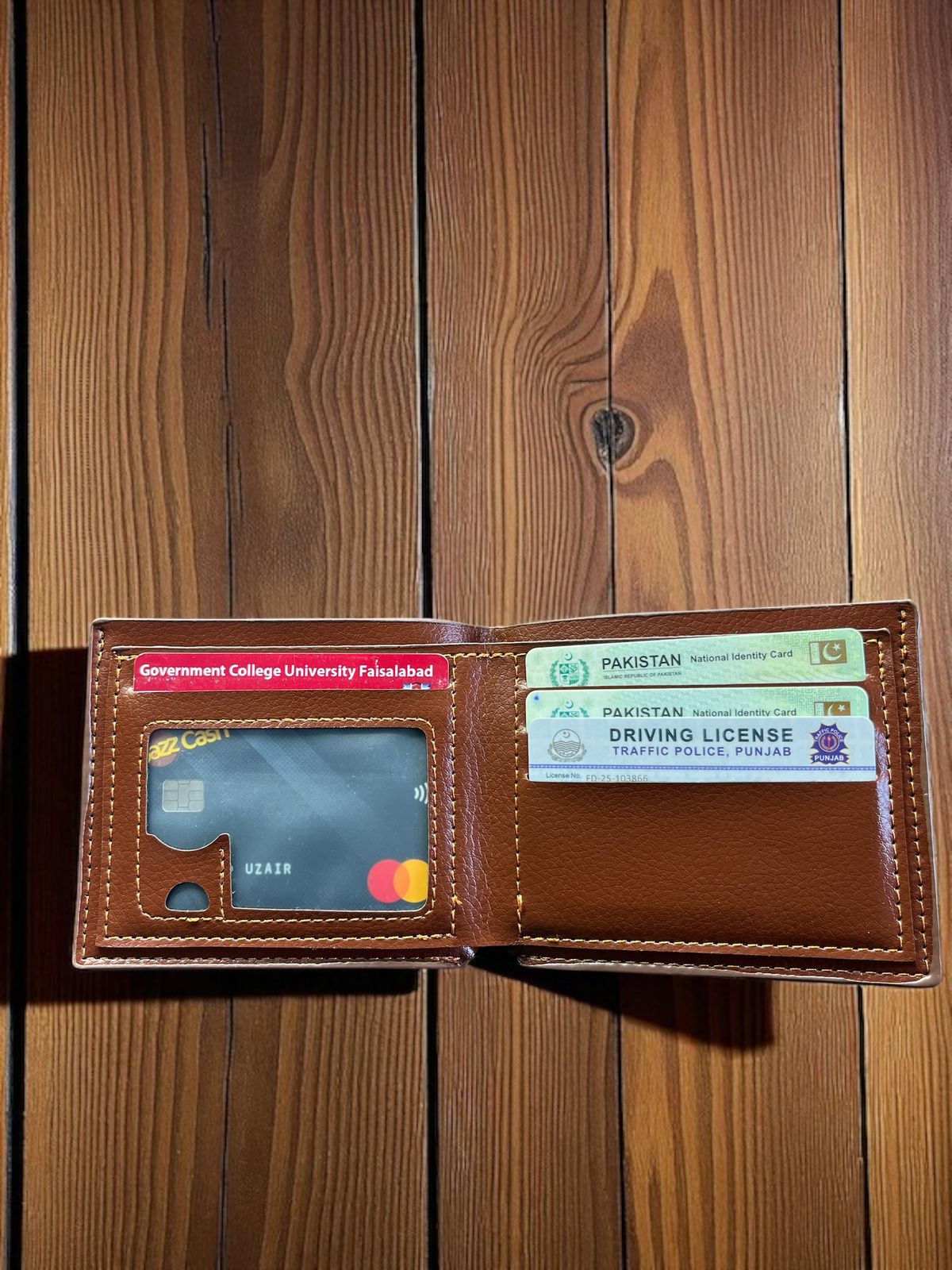 STYLE LOUNGE GeoEdge Leather wallet, Daily use (L115)