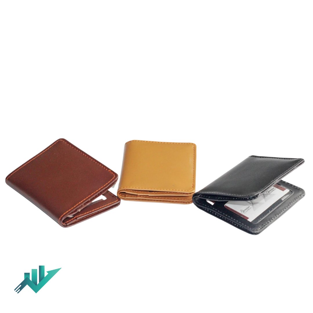 Genuine Leather Mini Wallet - STYLE LOUNGE