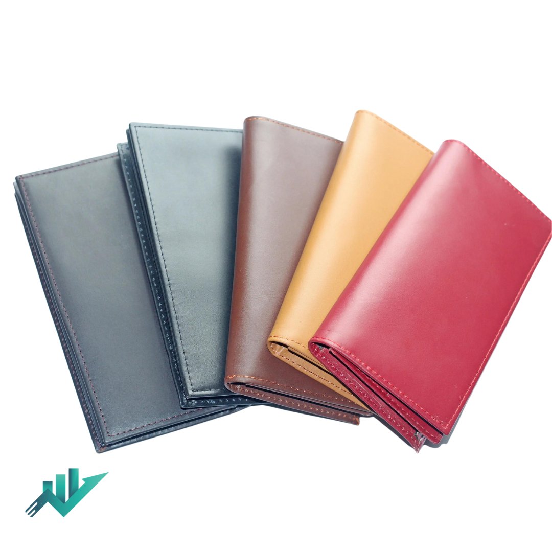 Handcrafted Long Wallet /Clutch in Leather - STYLE LOUNGE