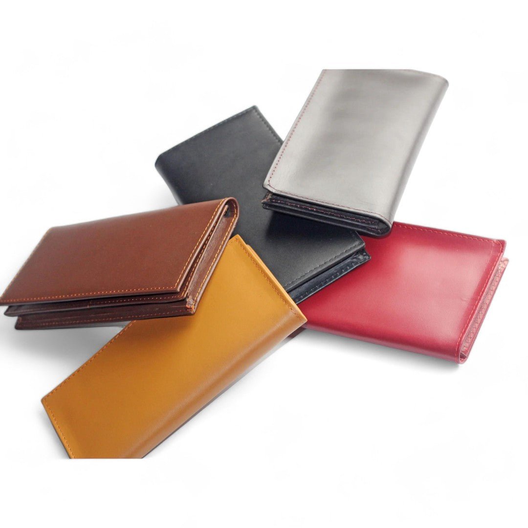 Handcrafted Long Wallet /Clutch in Leather - STYLE LOUNGE