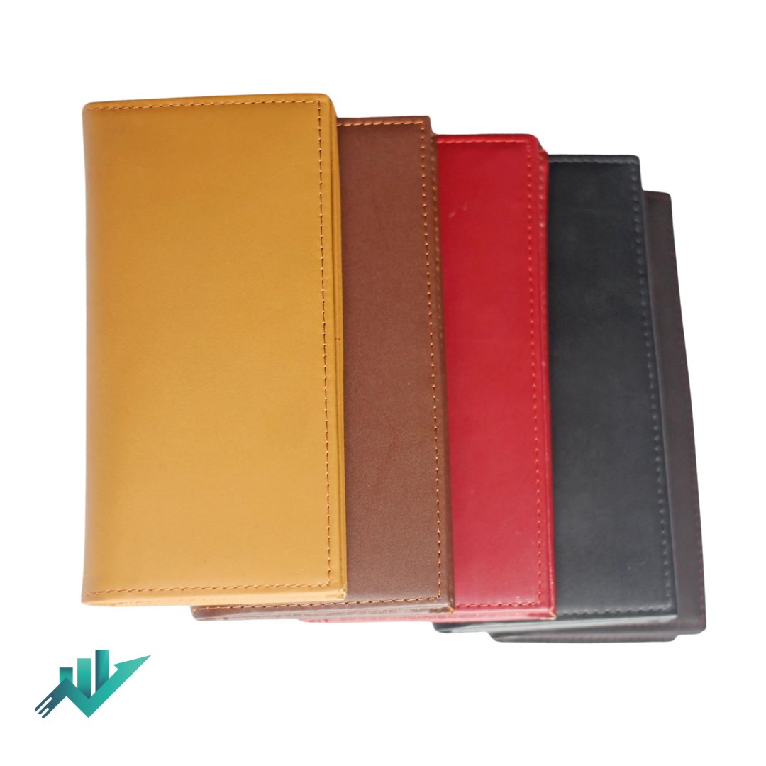 Handcrafted Long Wallet /Clutch in Leather - STYLE LOUNGE