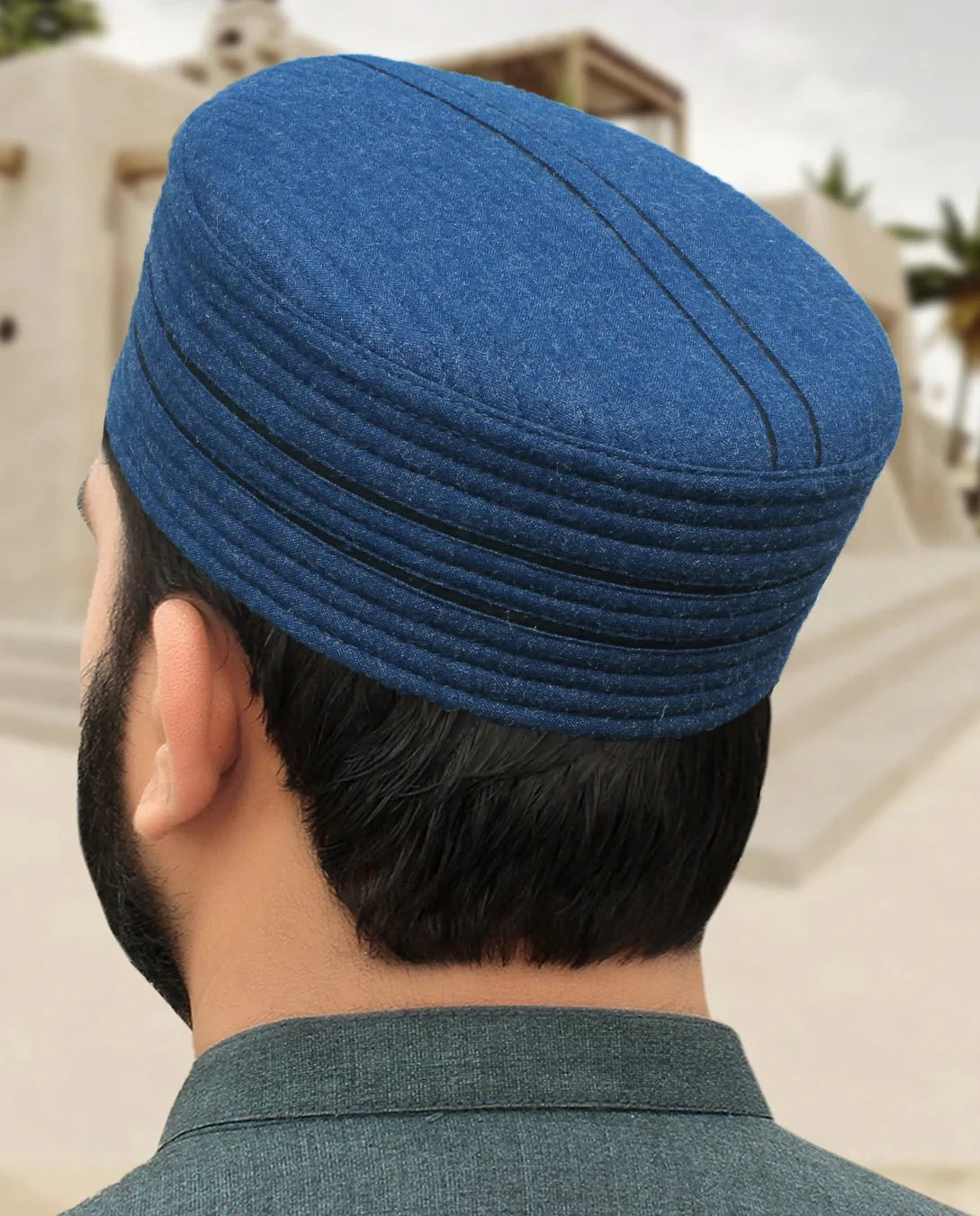 Handcrafted Woolen Islamic Prayer Cap – Traditional and Comfortable - STYLE LOUNGE