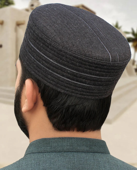 Handcrafted Woolen Islamic Prayer Cap – Traditional and Comfortable - STYLE LOUNGE