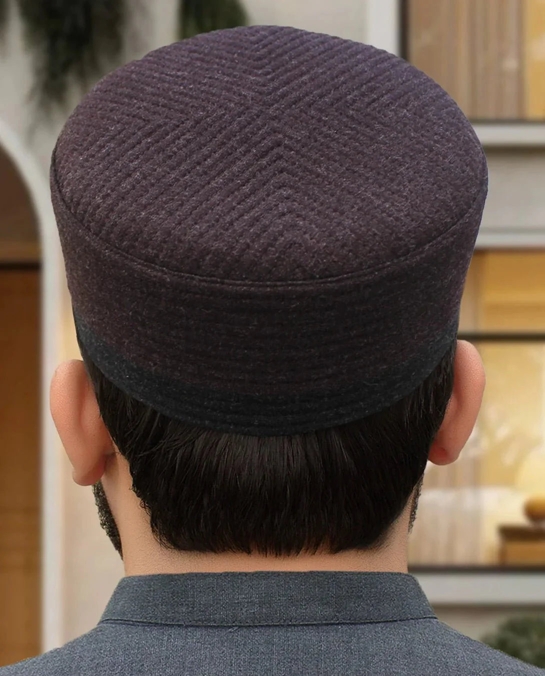 Handmade Color - contrasted Wool Cap CW - 005 - STYLE LOUNGE