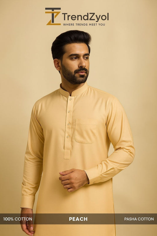 Pasha Cotton | Peach